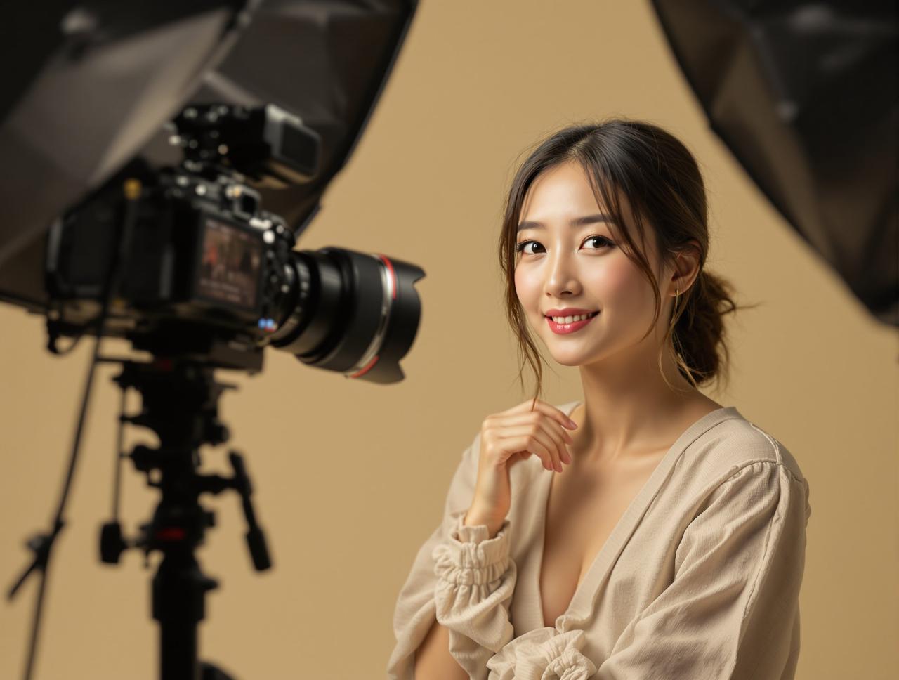 福利铺子摄影师创作场景
